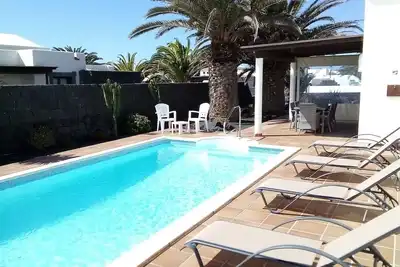 Detached modern villa with private pool