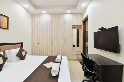 Image de BluO 2bhk City Centre - Balcony, Lift, Terrace