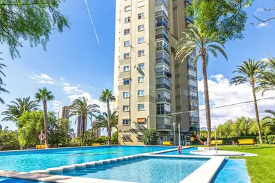 Amazing Benidorm Views 2br Flat - Pool - Parking