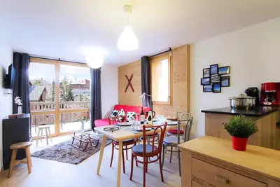 Appartement dans résidence avec Spa