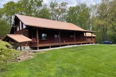 Image de log cabin in townsend delaware