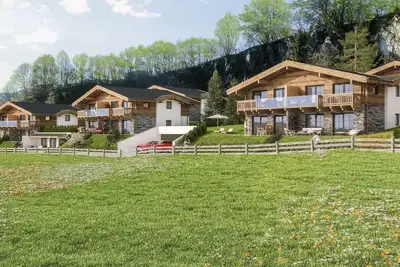 Image de Chalet luxueux avec sauna près du lac de baignade