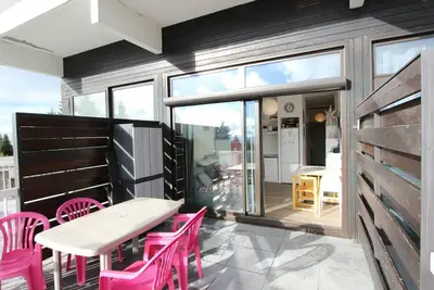 Image de Studio cabine 4/6 pers, pied des pistes, terrasse sud