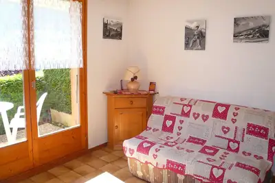 Image de Studio cabine pour 4 pers. à Combloux avec terrasse et garage