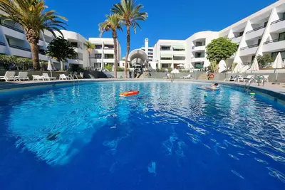 Image de Casa Palmera 3 à 150 mètres de la plage, piscine chauffée, Wifi, Sat-Tv, balcon