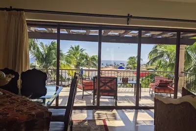 Single level ocean view villa