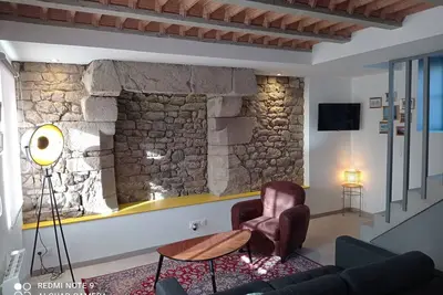 Image de L'ancienne Forge et son jardin rénovée à 2 pas de la plage