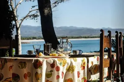 Maison de vacances 'Fronte Mare Al Porticciolo' avec vue sur la mer, barbecue et Wi-Fi