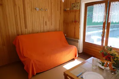 Image de Appartement familial 3 pièces avec terrasse, proche pistes, parking, casier à skis - Combloux