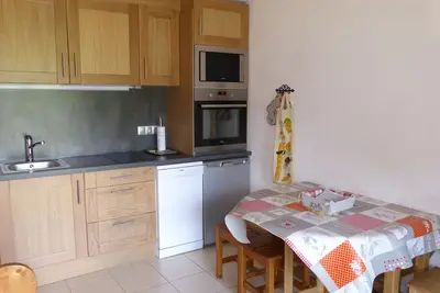 Image de Studio 4 pers, face téléski, terrasse privative