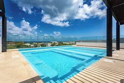 Image de Serenada Lux condo Near the 5th, gym, jacuzzi, ocean view from the rooftop