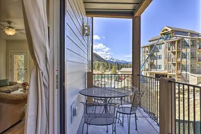 Balcony & Easy Mtn Access: Condo in Keystone!