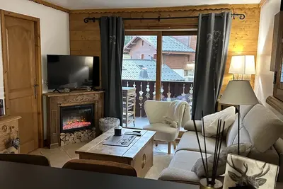 Image de Morillon 1100- Magnifique Appartement dans résidence avec trois chambres et wifi