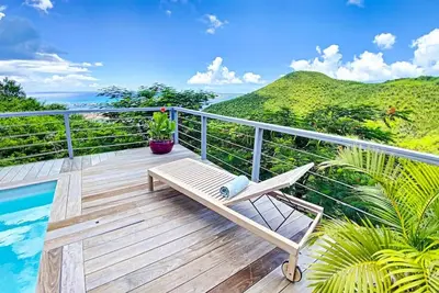 Image de Chambre dans Villa Casa Blue, piscine, vue mer