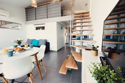 Image de La Location de la Mer: appartement vue mer en duplex 1 chambre 1 mezzanine