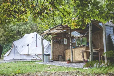 Image de Luxury secluded glamping in the Brecon Beacons