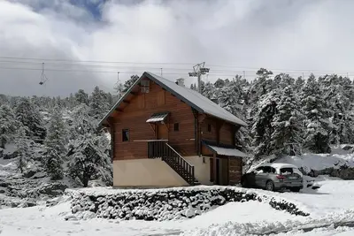 Image de Chalet cosy 6/8 pers. près des pistes avec équipements complets et parking gratuit