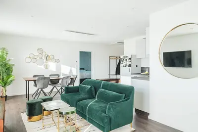 Modern accommodation close to the beach.