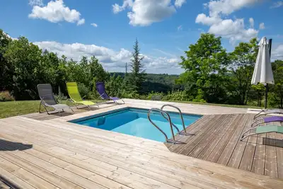 Image de Eco-lodge, gite 3* pour 8 personnes avec piscine