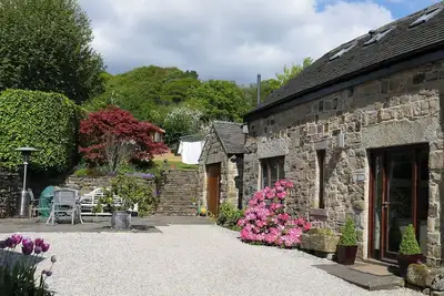 Image de Open plan living making it an ideal base for the family or friends so close to Chatsworth House.