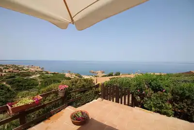 Maison de vacances Costa Paradiso pour 1 - 4 personnes avec 2 chambres à coucher - Maison mitoyenne