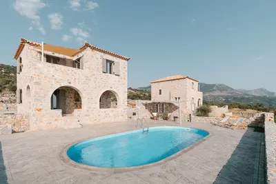 Image de Dione Villa 2: private pool - amazing sea view - traditional minimal stone villa