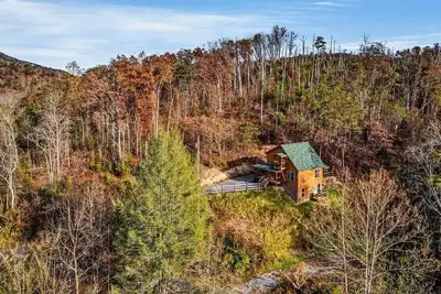 Image de Mountain Cabin Special! ⛰3 Min to Parkway! New Bunk Zone Game Room Secluded!