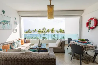 Image de This apartment is a 2 bedroom(s), 2 bathrooms, located in Juan Dolio, San Pedro.