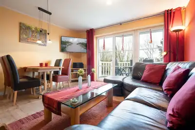 Image de The beautiful 3-room apartment has a size of approx. 78 sqm.