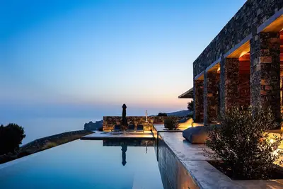 Image de Seafront Brand New Villa by the peaceful Agios Pavlos beach