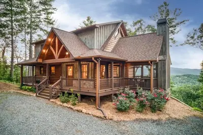 Image de Luxury Hot Tub Mountain View Cabin w/ Ev Charger
