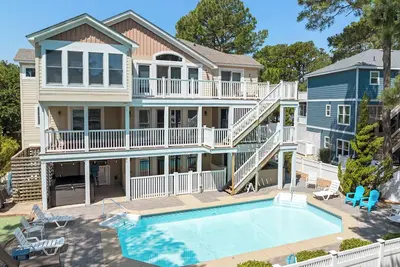 Image de Turtles Nest: Private Pool, Spa, Corolla Light