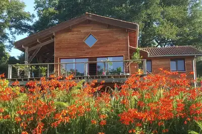 Image de Villa éco-lodge sur Pilotis - Piscine/Vélos/Plancha - entre Bayonne et Hossegor