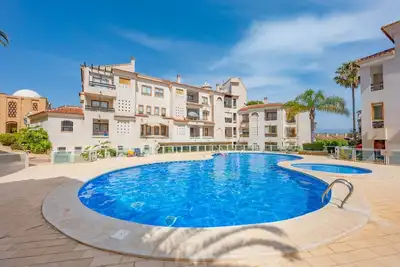 Appartement Fr D233 Albir avec piscine, Wi-Fi et A/C