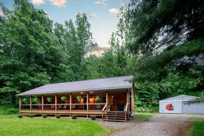 Knotty Pine-Cabine-Salle de bain privée-Standard