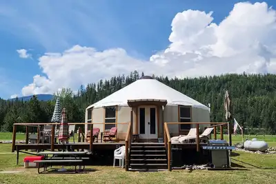 Image de Yurt on the Clark Fork River