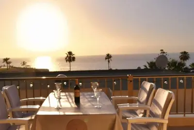 Image de Meerblick, Pool, große Sonnenterrasse, 5min Strand, Los Gigantes, Tamara Komplex