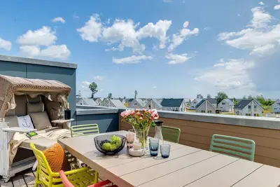 Image de Ocean's 11 - infrared sauna, fireplace, roof terrace, 2 parking spaces, beach chair