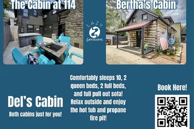 Image de Del's 1800's Log Cabin