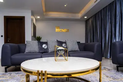 Image de Short-let apartment with an in-house cinema in Victoria Island, Lagos