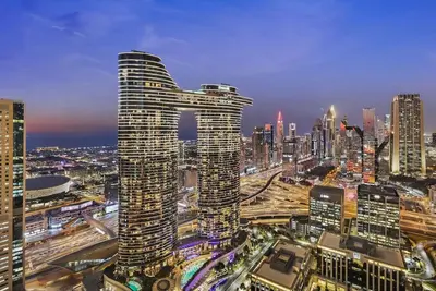 Image de Luxury 2br w/ Skyline and Sea Views, Near Burj Khalifa & Dubai Mall