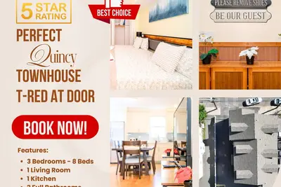 Image de Holiday Getaway Special -Early Bird 10%\n39 - Modern 3br Quincy near Adams