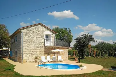 Image de Maison de vacances pour 4 à Kaštelir-Labinci
