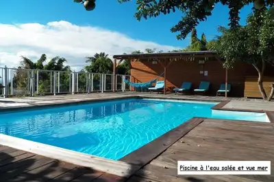 Image de Gite   6 pers  corail face a la mer piscine Ancv