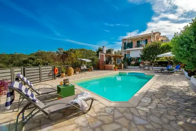 Image de Yiotta: Amazing views of Lakka, private pool, WiFi