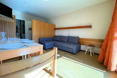 Image de Studio cosy 4 pers, terrasse, parking, wifi, proche commerces et télésiège