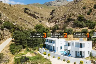Image de Sunset maisonette 1, pool, Near tavern and Plakias