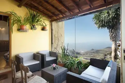 Image de Maison de vacances Mirador de Domingo vue montagne et mer, terrasses, jardin