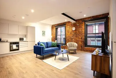 1 Bedroom Apartment in Restored Printing Press