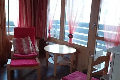 Image de Appartement de 2 pièces exposé Sud/Ouest avec balcon et vue montagnes à Tignes